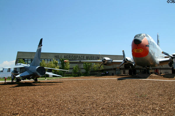 Hill Aerospace Museum building. UT.