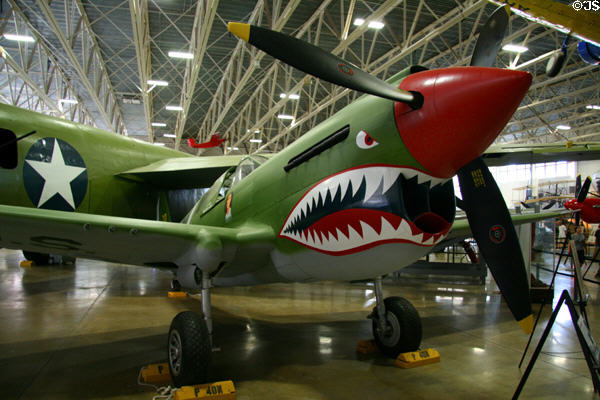 Curtiss P-40N-5-CU Warhawk (1941) at Hill Aerospace Museum. UT.