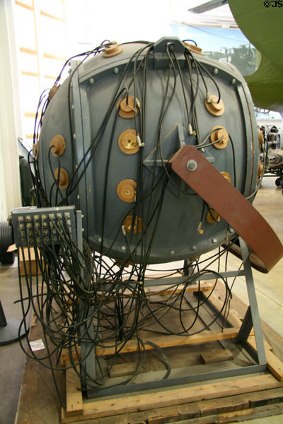 Trinity Atomic Bomb replica (1945) at Hill Aerospace Museum. UT.