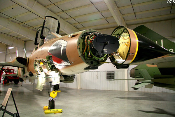 Republic F-105G-1-RE Thunderchief (1964) at Hill Aerospace Museum. UT.