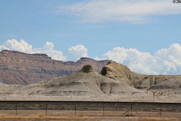 Landscape along Highway US6 / US191 West of Green River, Utah. UT.