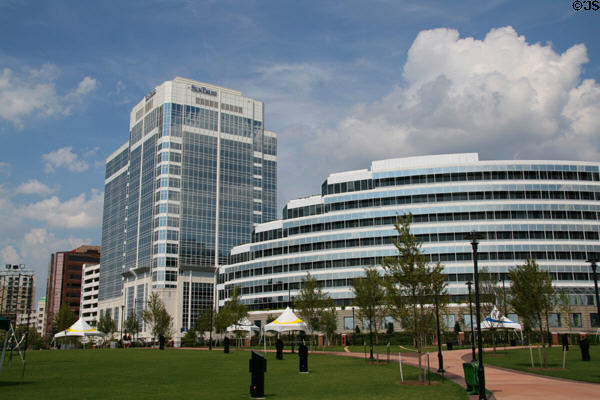 150 West Main St. & World Trade Center. Norfolk, VA.