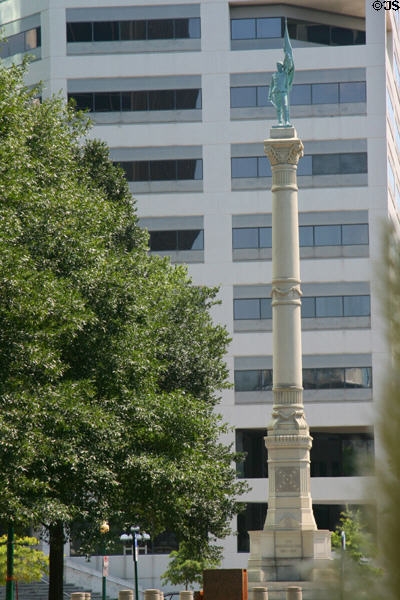 Confederate Monument (Main St. at Commercial Plaza). Norfolk, VA.