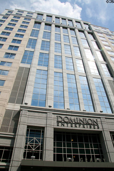 Facade of Dominion Enterprises Building. Norfolk, VA.