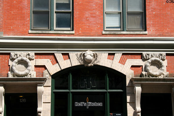 Victorian Building facade at 126 Granby St. Norfolk, VA.