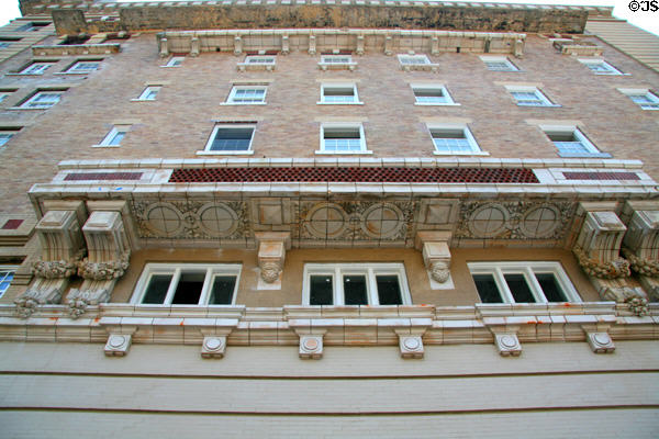 Lynnhaven Hotel (now James Madison Offices) (1907) (339-49 Granby St.) originally built for Jamestown Exhibition. Norfolk, VA. Architect: John Kevan Peebles.