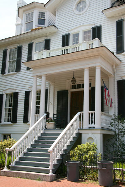 Dr. William B. Selden House was visited by Robert E. Lee in April 1870 after Civil War. Norfolk, VA.