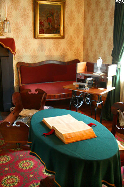 Parlor of Woodrow Wilson Birthplace. Staunton, VA.