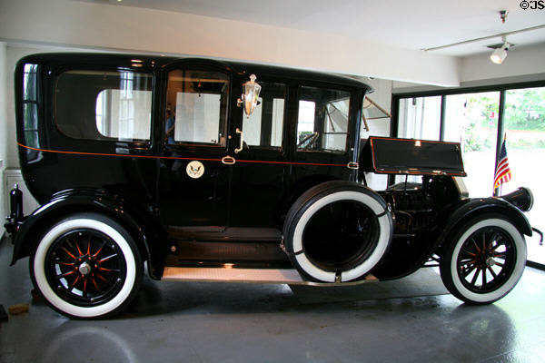 President Wilson's Pierce Arrow (1919) at Woodrow Wilson Presidential Library. Staunton, VA.