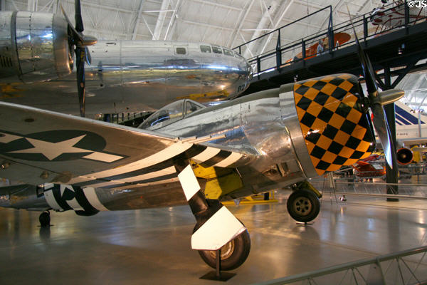 Republic P-47D Thunderbolt (1944) at National Air & Space Museum. Chantilly, VA.