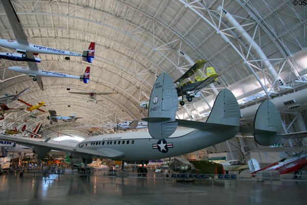 Triple tail of Lockheed 1049F-55-96, 