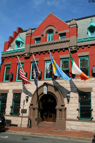 Peoples National Bank (13 N. King St.). Leesburg, VA.