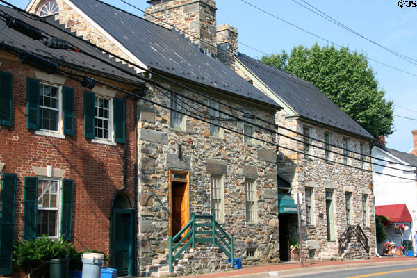 Fieldstone building (c1760) (Wirt St. near Loudoun St.). Leesburg, VA.