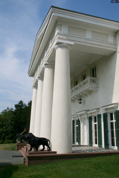 Portico of Morven Park. Leesburg, VA.