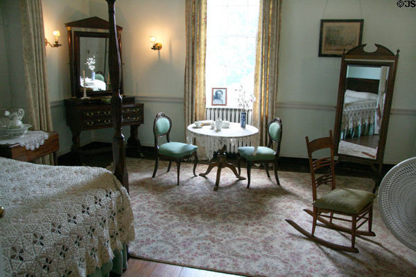 Bedroom at Oatlands. Leesburg, VA.