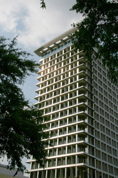 Facade of new Richmond City Hall. Richmond, VA.