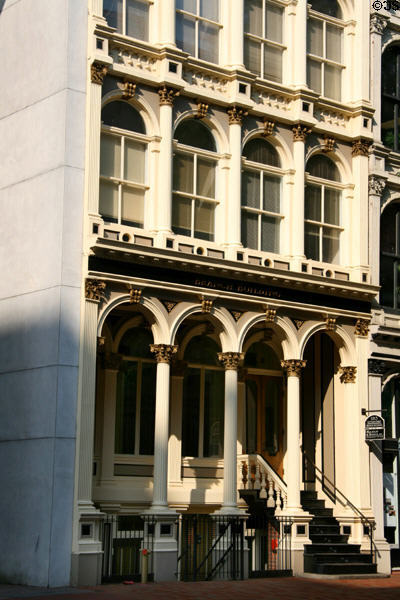 Branch Building (C1866) (1015 E. Main St.). Richmond, VA.