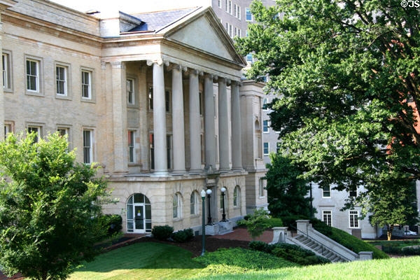 Finance Building (1895) (extended as Oliver Hill Building) beside State Capitol. Richmond, VA.