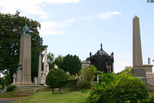 President Circle at Hollywood Cemetery. Richmond, VA.