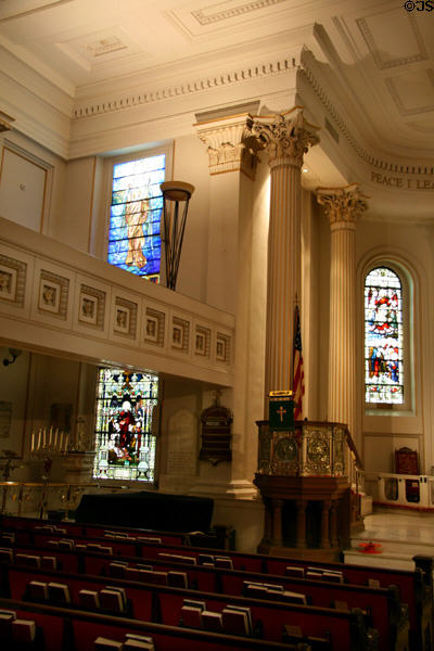 Pulpit of St. Paul's Episcopal Church. Richmond, VA.