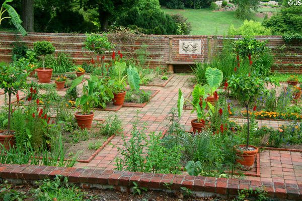 Gardens of Agecroft Hall. Richmond, VA.