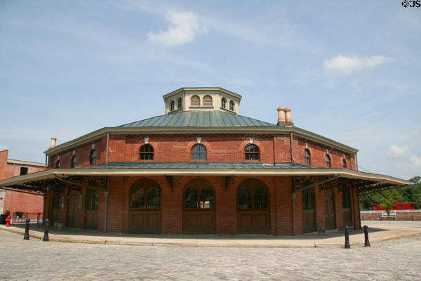 Octagonal Petersburg Farmers Market (1879) (9 E. Old St.). Petersburg, VA. On National Register.
