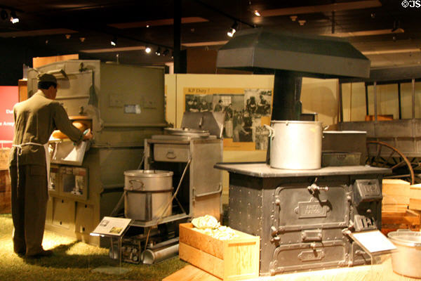 U.S. Army Ranges at U.S. Army Quartermaster Museum. Petersburg, VA.