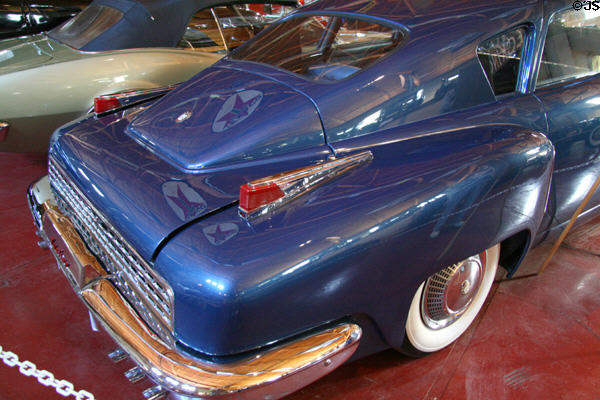 Rear deck of Tucker (1948) at LeMay Museum. Tacoma, WA.