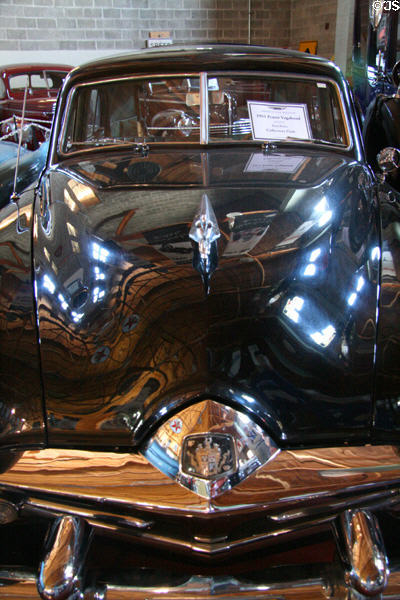 Frazer Vagabond (1951) station wagon front view at LeMay Museum. Tacoma, WA.