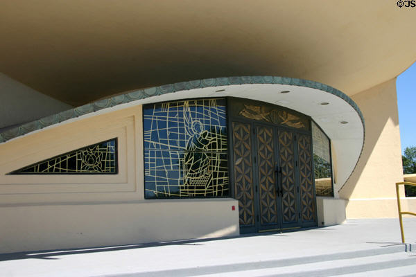 Door details of Annunciation Greek Orthodox Church. Milwaukee, WI.