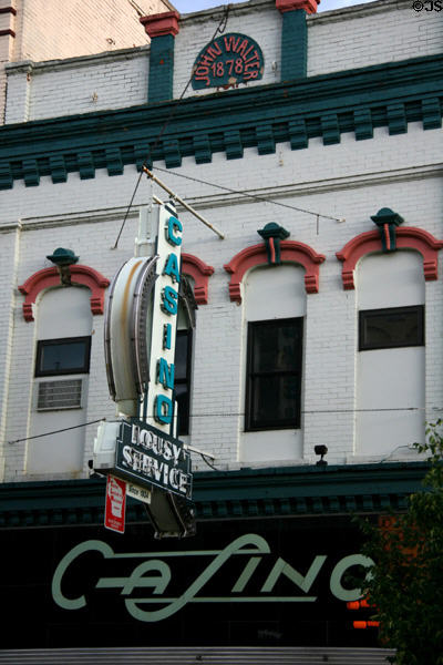 John Walter building (1878) now casino with Lousy Service. La Crosse, WI.