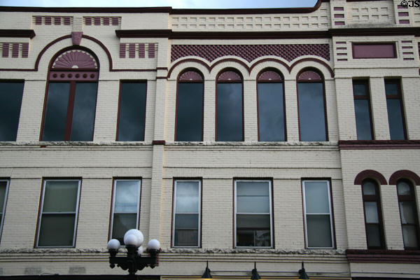 Heritage buildings on Pearl St. La Crosse, WI.
