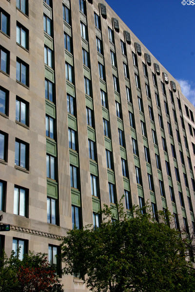 Tenney Plaza opposite State Capitol. Madison, WI.