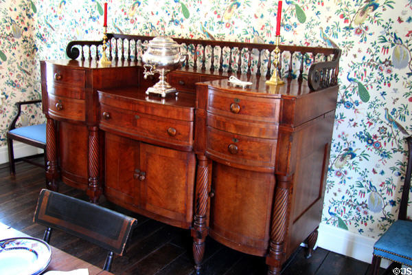 Empire sideboard (c1820s) at Craik-Patton House. Charleston, WV.