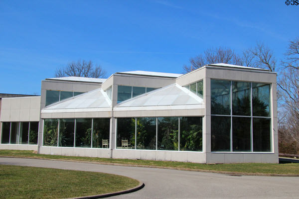 C. Fred Edwards Conservatory (1996) at Huntington Museum of Art. Huntington, WV.