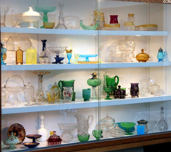 Glass gallery at Huntington Museum of Art. Huntington, WV.