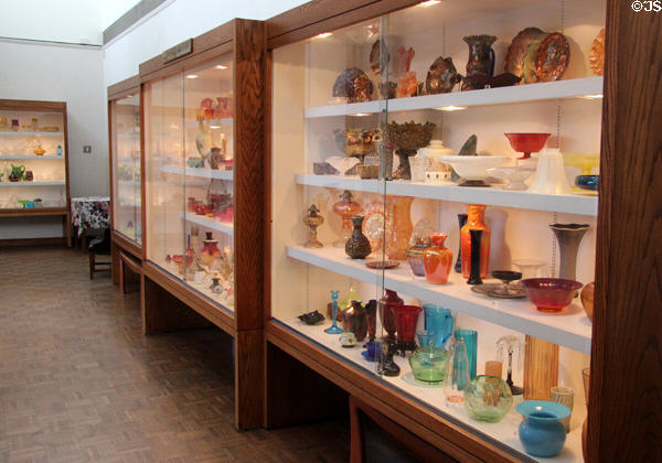 Glass gallery at Huntington Museum of Art. Huntington, WV.