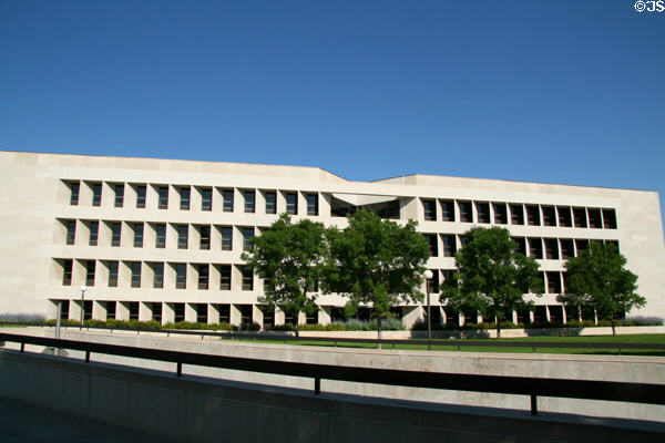 Herschler Building (1983) opposite State Capitol. Cheyenne, WY. Architect: Kemper Pappas, PC Architects.