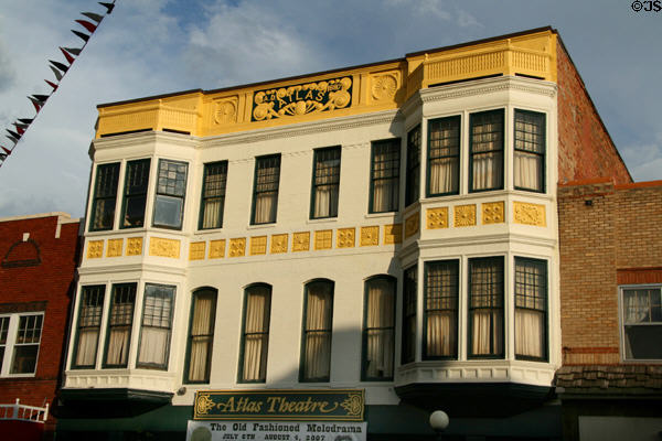 Atlas Theatre (1888) (213 W. 16th St.). Cheyenne, WY. On National Register.
