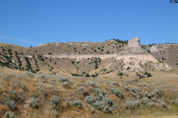 South Bluff of Scotts Bluff National Monument. WY.