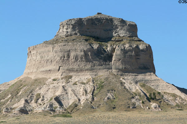 Dome Rock at Scotts Bluff National Monument. WY.