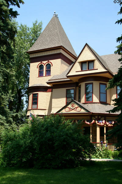 Laramie Plains Museum (former Edward Ivinson Home) (1892) (603 E Ivinson Ave.). Laramie, WY. Style: Queen Anne.