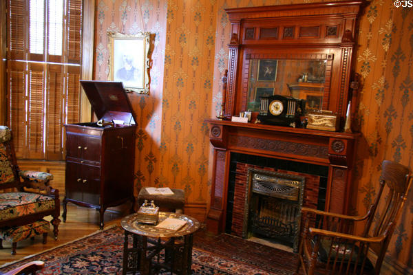 Reception room in Laramie Plains Museum. Laramie, WY.