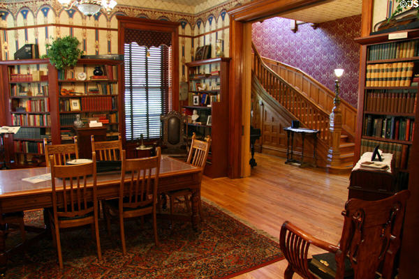 Library of Laramie Plains Museum. Laramie, WY.