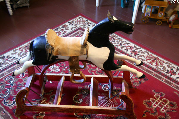 Antique rocking horse at Laramie Plains Museum. Laramie, WY.