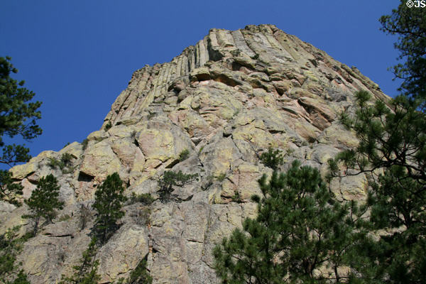 Subtle colors of Devils Tower. WY.