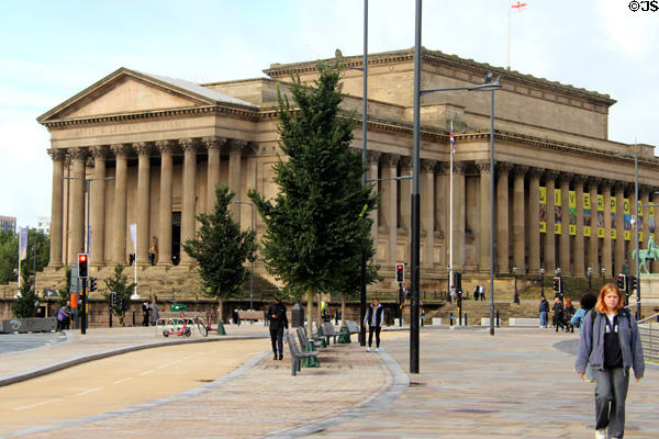 St George's Hall (1841-54). Liverpool, England.