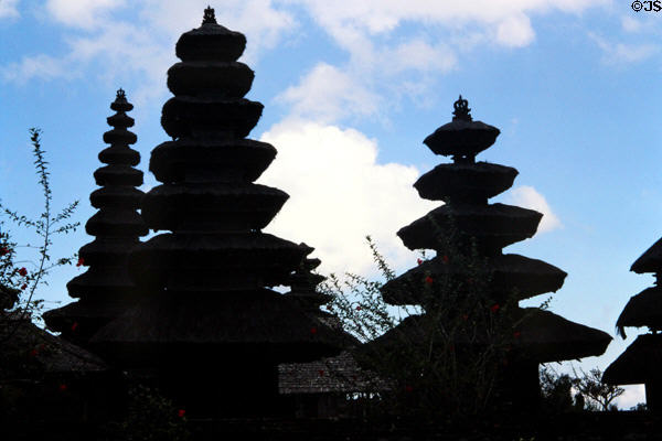 Merus at Temple Pura Besakih. Bali, Indonesia.