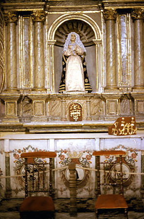 Novice Chapel in Santa Catalina Monastery, Arequipa. Peru.