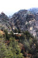 Takstang, Tiger's Nest, on side of mountains surrounding Paro. Bhutan